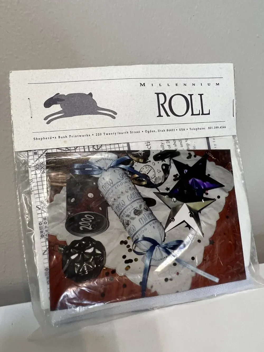 NEW Shepherd's Bush Counted Cross Stitch Kit Roll Millennium 2000 RARE!